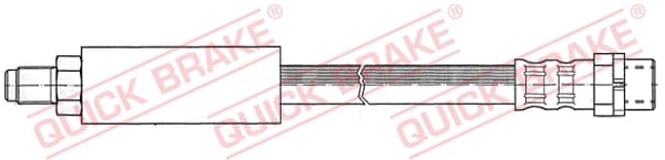 QUICK BRAKE Brzdová hadica 37.031 1