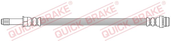 QUICK BRAKE Brzdová hadica 37.037 1