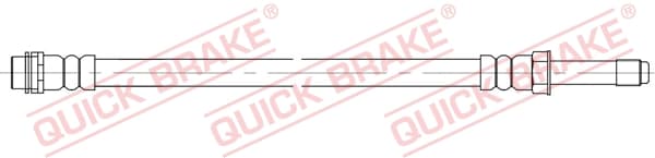 QUICK BRAKE Brzdová hadica 37.041 1