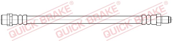 QUICK BRAKE Brzdová hadica 37.043 1