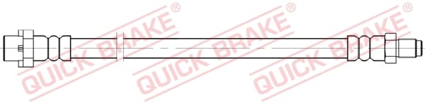 QUICK BRAKE Brzdová hadica 37.044 1