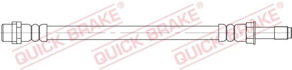 QUICK BRAKE Brzdová hadica 37.046 1