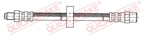 QUICK BRAKE Brzdová hadica 37.909 1
