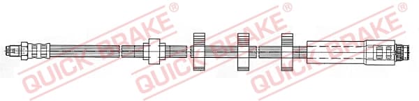 QUICK BRAKE Brzdová hadica 37.917 1