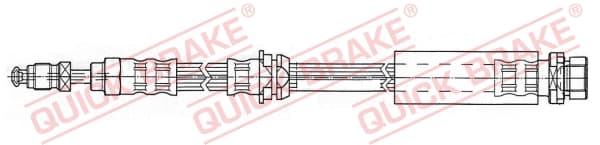 QUICK BRAKE Brzdová hadica 37.918 1