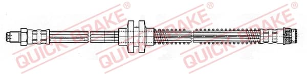 QUICK BRAKE Brzdová hadica 37.921 1
