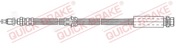 QUICK BRAKE Brzdová hadica 37.924 1