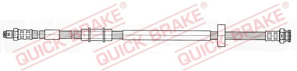 QUICK BRAKE Brzdová hadica 37.931 1