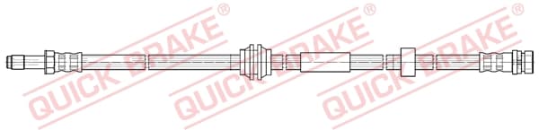 QUICK BRAKE Brzdová hadica 37.939 1