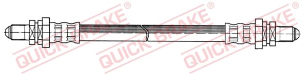 QUICK BRAKE Brzdová hadica 42.017 1