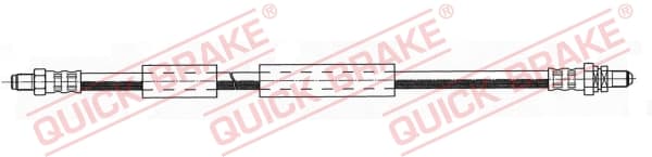 QUICK BRAKE Brzdová hadica 42.401 1