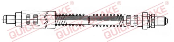 QUICK BRAKE Brzdová hadica 42.918 1