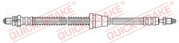 QUICK BRAKE Brzdová hadica 42.919 1