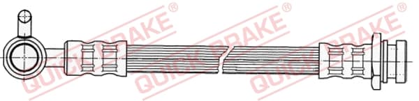 QUICK BRAKE Brzdová hadica 50.044 1