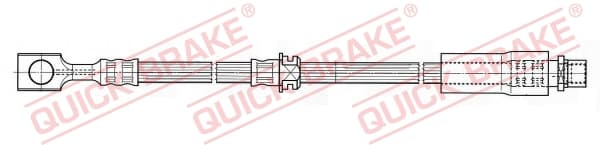 QUICK BRAKE Brzdová hadica 50.064 1