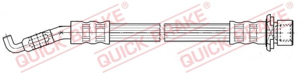 QUICK BRAKE Brzdová hadica 50.065 1