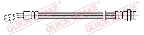 QUICK BRAKE Brzdová hadica 50.074 1