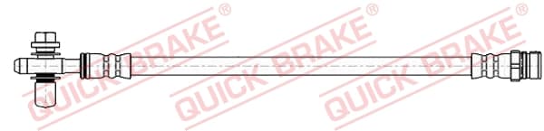 QUICK BRAKE Brzdová hadica 50.079X 1