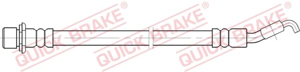 QUICK BRAKE Brzdová hadica 50.096 1