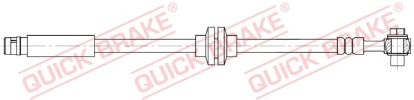 QUICK BRAKE Brzdová hadica 50.203X 1