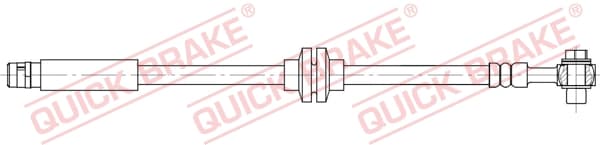QUICK BRAKE Brzdová hadica 50.206X 1