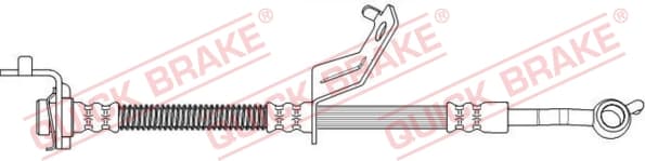QUICK BRAKE Brzdová hadica 50.722 1