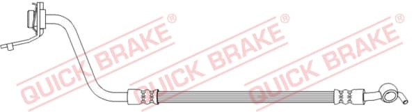 QUICK BRAKE Brzdová hadica 50.737 1