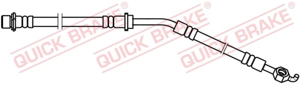 QUICK BRAKE Brzdová hadica 50.755 1