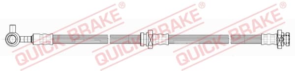 QUICK BRAKE Brzdová hadica 50.822 1