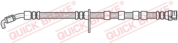 QUICK BRAKE Brzdová hadica 50.872 1