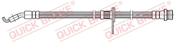 QUICK BRAKE Brzdová hadica 50.877 1