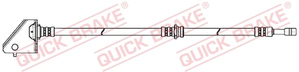 QUICK BRAKE Brzdová hadica 50.880 1