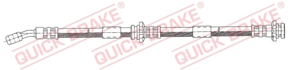 QUICK BRAKE Brzdová hadica 50.980 1