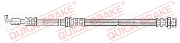 QUICK BRAKE Brzdová hadica 50.986 1