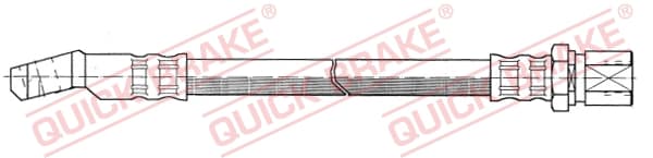 QUICK BRAKE Brzdová hadica 51.006 1
