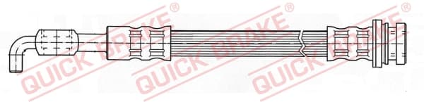 QUICK BRAKE Brzdová hadica 51.009 1