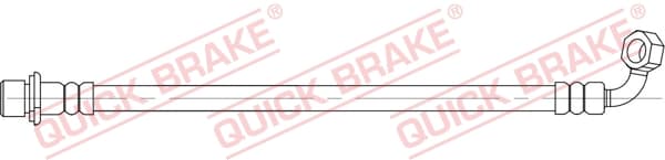 QUICK BRAKE Brzdová hadica 58.003 1