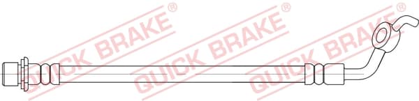 QUICK BRAKE Brzdová hadica 58.008 1