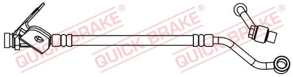 QUICK BRAKE Brzdová hadica 58.014X 1