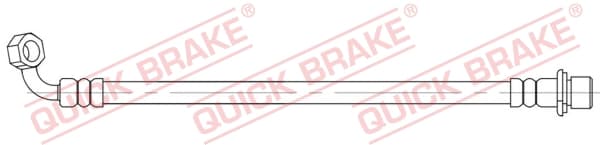 QUICK BRAKE Brzdová hadica 58.016 1