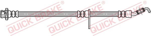 QUICK BRAKE Brzdová hadica 58.813 1