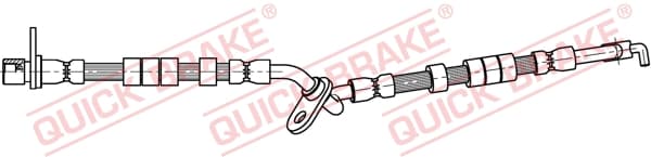 QUICK BRAKE Brzdová hadica 58.839 1
