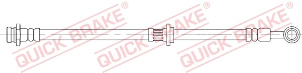 QUICK BRAKE Brzdová hadica 58.848 1
