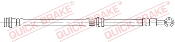 QUICK BRAKE Brzdová hadica 58.849 1