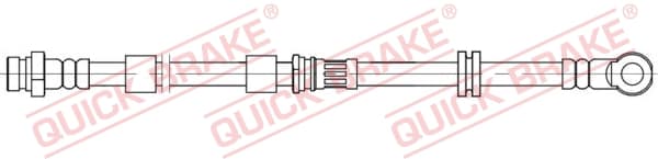 QUICK BRAKE Brzdová hadica 58.858 1