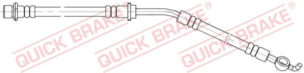 QUICK BRAKE Brzdová hadica 58.865 1