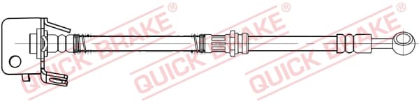 QUICK BRAKE Brzdová hadica 58.869 1