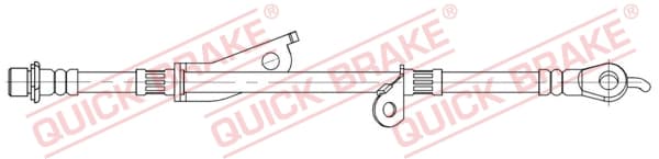 QUICK BRAKE Brzdová hadica 58.879 1