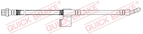 QUICK BRAKE Brzdová hadica 58.884 1