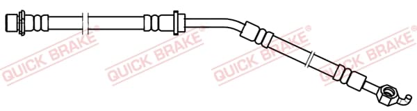 QUICK BRAKE Brzdová hadica 58.886 1